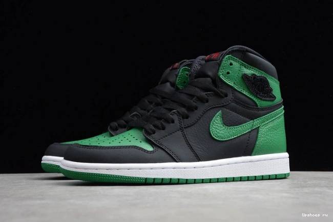 555088-030 Jordan 1 Black Pine Retro High  Green 0820